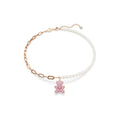 Swarovski Pendentif Teddy Ours Rose 5669166