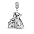 Bering Charm Polar Animals POLARBEARMOM-1
