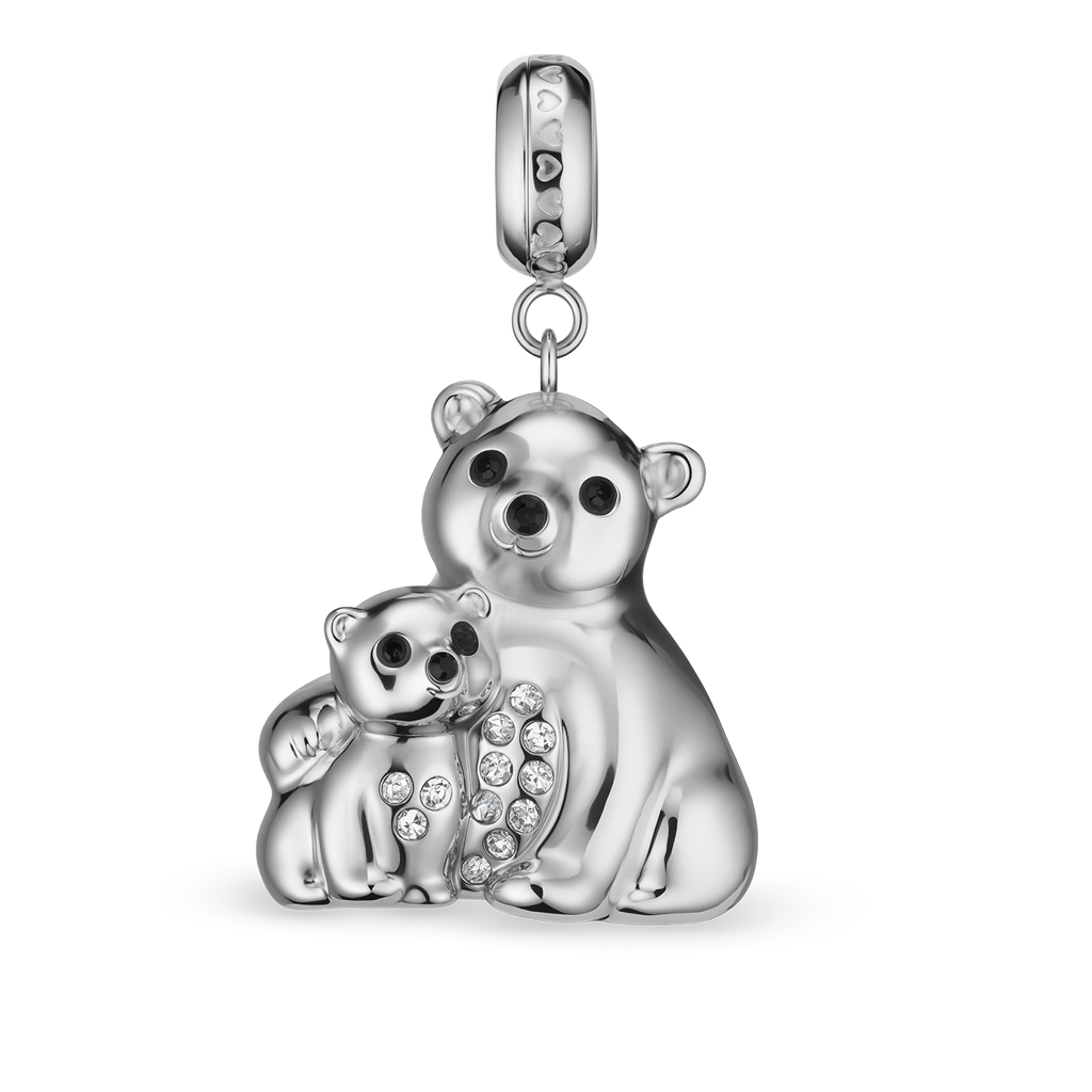 Bering Pendentif Polar Animals POLARBEARMOMSET-1
