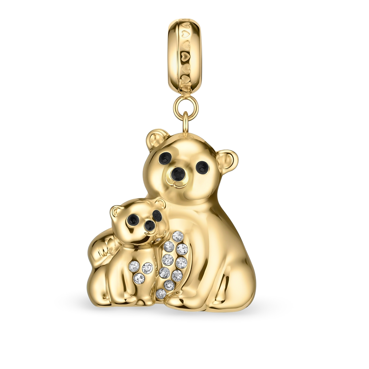 Bering Pendentif Polar Animals POLARBEARMOMSET-2