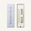 Rosefield Small Edit White Goldhammered Ch 26WGSG-X278