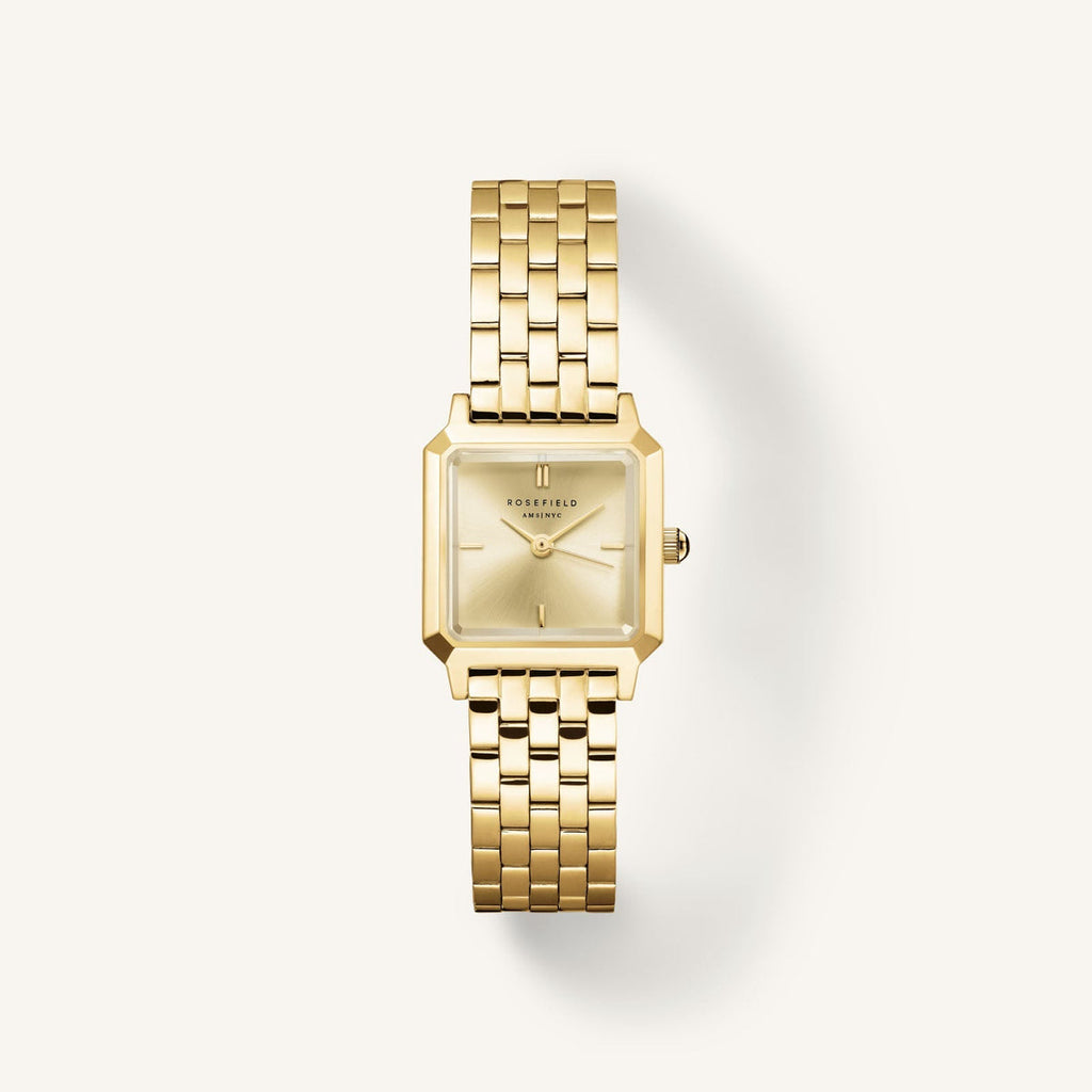 Rosefield The Boxelle Champagne Dial Gold BCGSG-B04