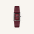 Rosefield Heirloom Modern Burgundy Dial Si HBBLS-H08