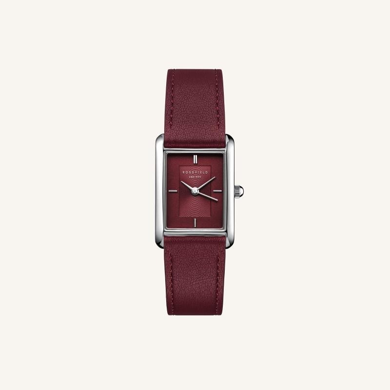 Rosefield Heirloom Modern Burgundy Dial Si HBBLS-H08