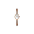 Rosefield Mini Oval White Dial Rose Gold W MWRMR-M07