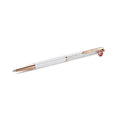Swarovski Stylo à bille Crystalline Coccinelle Blanc 5732981