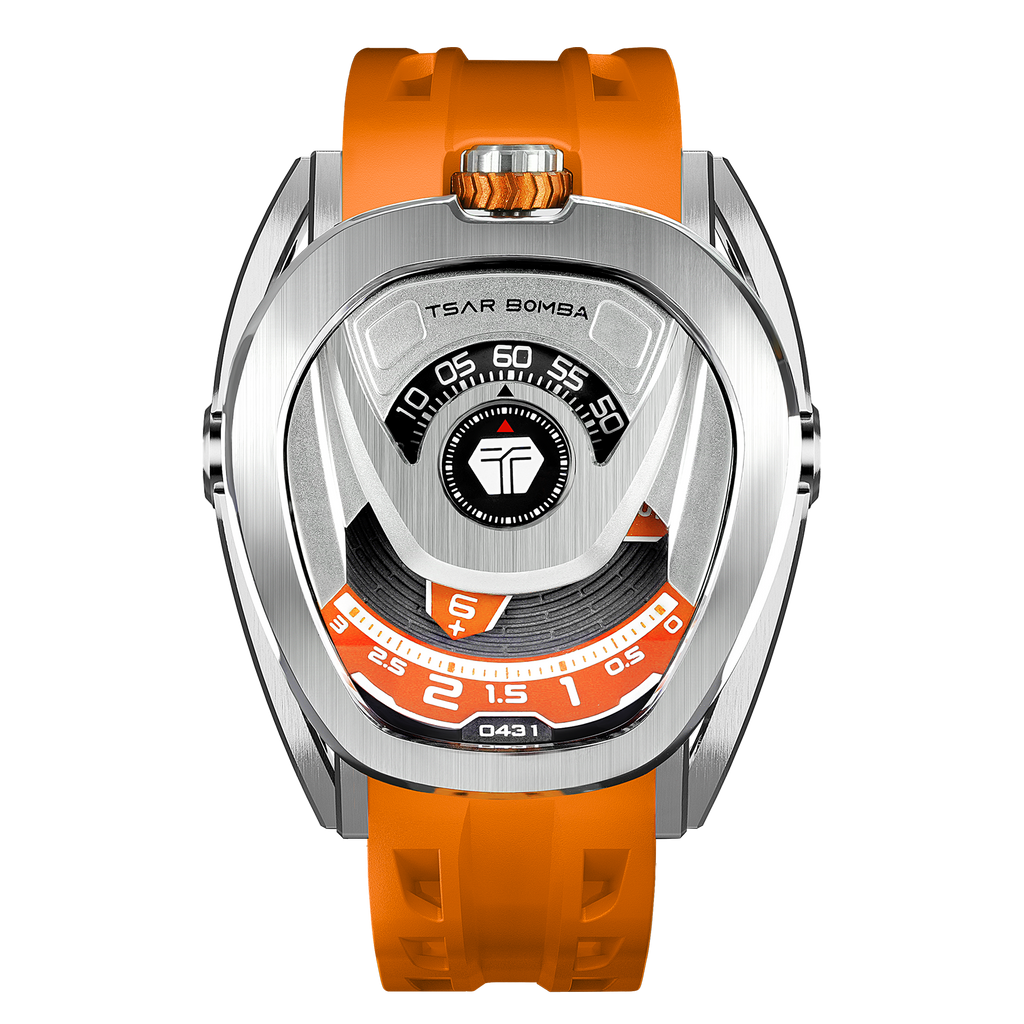 Tsar Bomba Reactor Automatique acier FKM orange TB8213A01