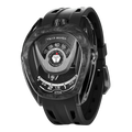 Tsar Bomba Reactor Automatique acier PVD noir et carbone FKM noir TB8213A06