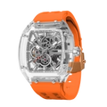 Tsar Bomba Light Matter Automatique saphir FKM orange TB822306
