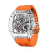 Tsar Bomba Light Matter Automatique saphir FKM orange TB822306