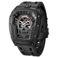 Tsar Bomba Reactor Core Decay Automatique acier PVD noir et carbone FKM noir TB8227CF02
