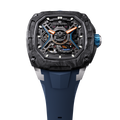 Tsar Bomba Dark Matter 5 Automatique carbone FKM bleu TB8605CF02