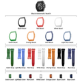 Tsar Bomba Atomic Coffret automatique acier PVD noir + 7 combinaisons FKM TBSET8218FKM703