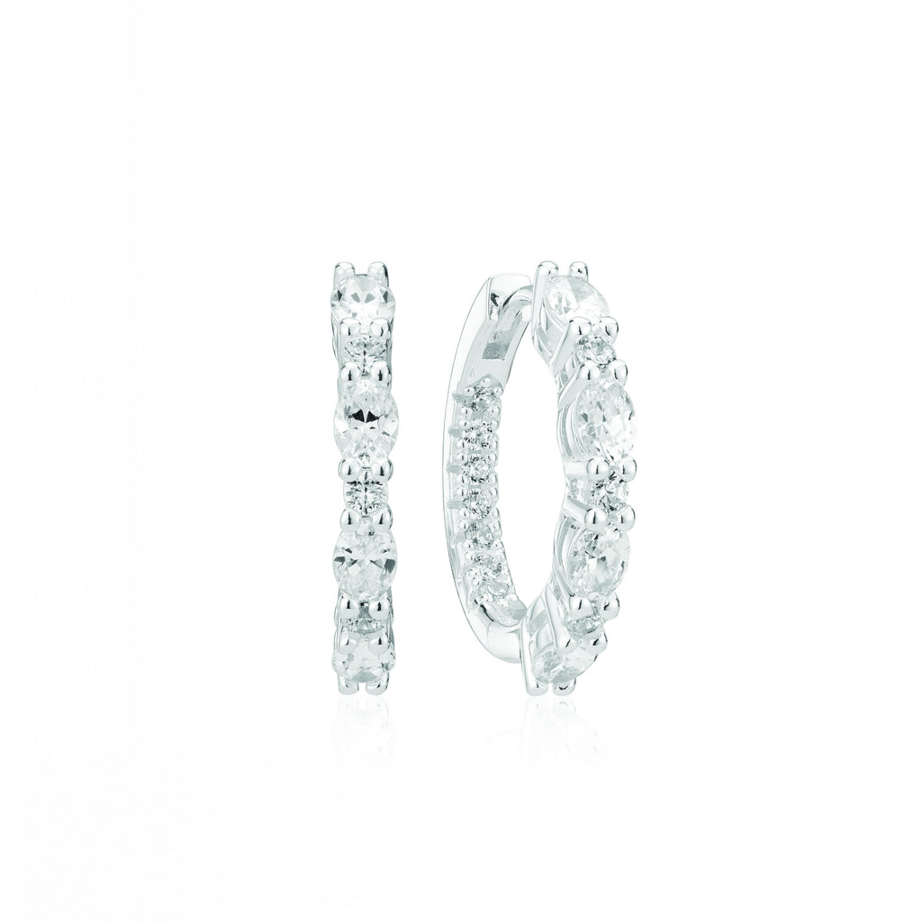 Sif Jakobs Boucles d'oreilles Ellera Ovale SJ-E2413-CZ