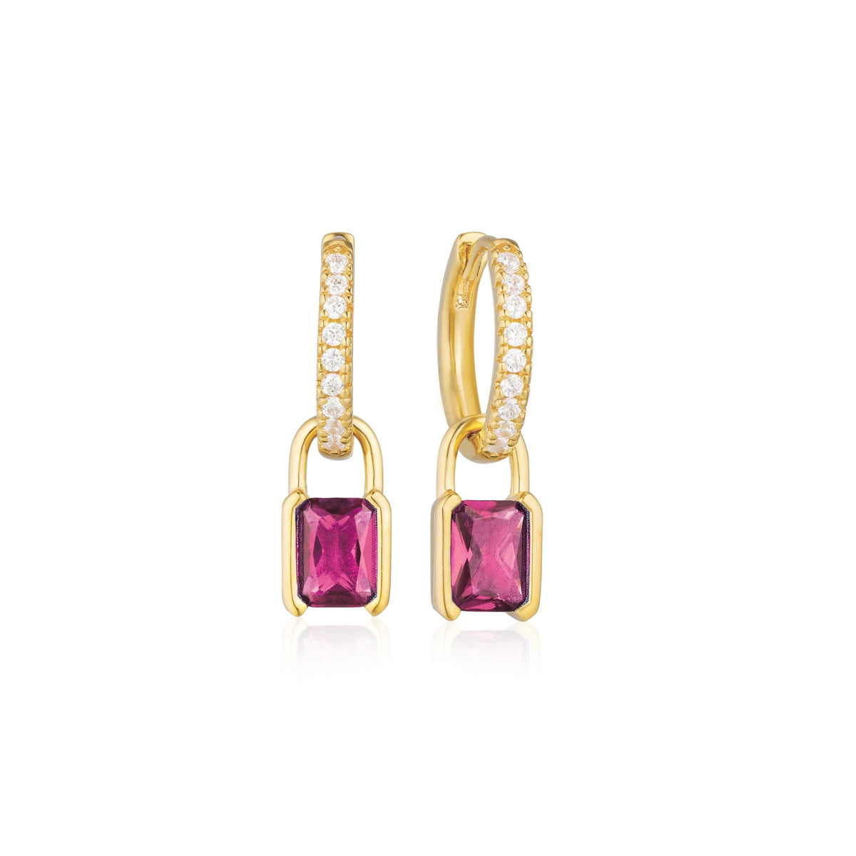 Sif Jakobs Boucles d'oreilles Roccanova SJ-E42252-PKCZ-YG