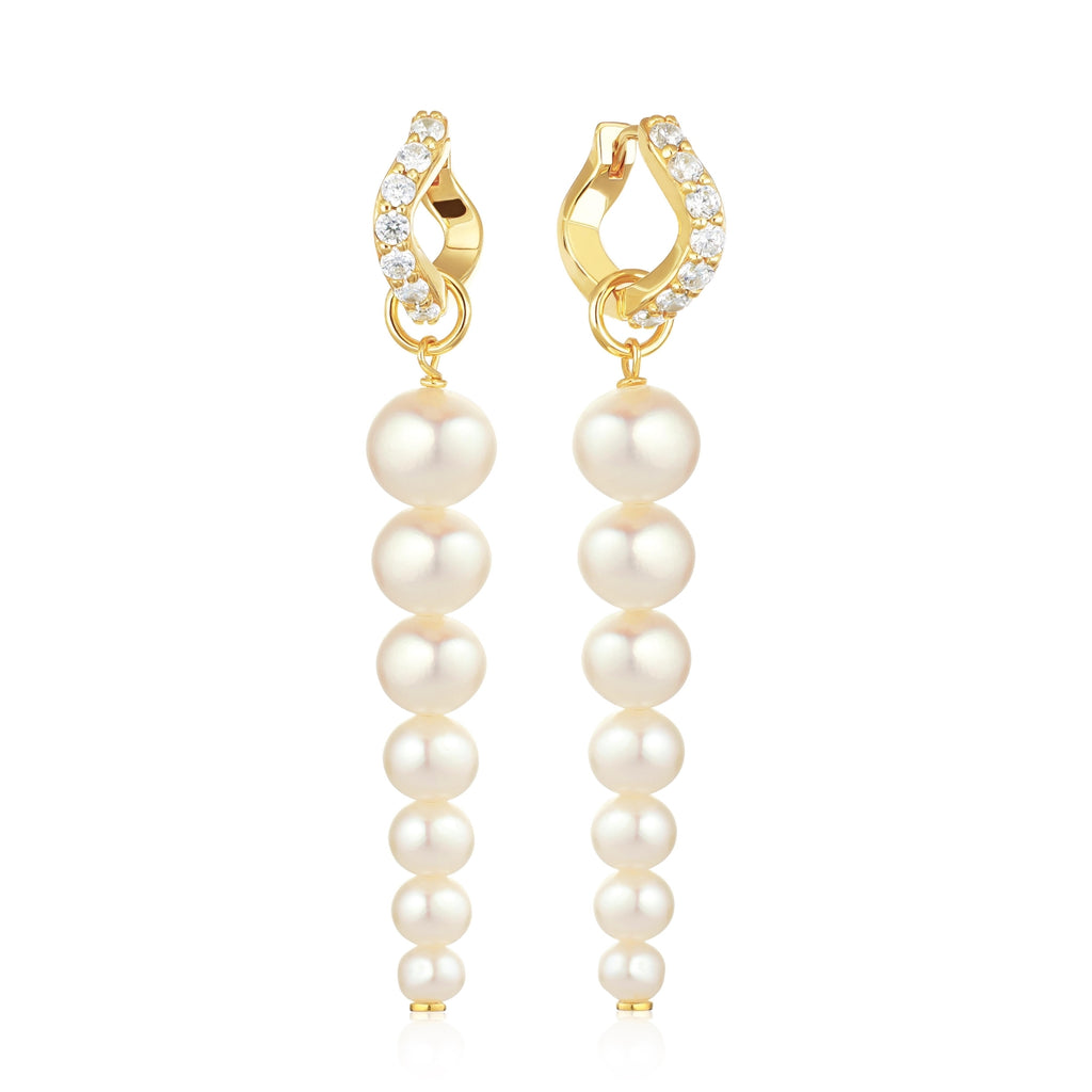 Sif Jakobs Boucles d'oreilles Ponza SJ-E2447-PCZ-YG