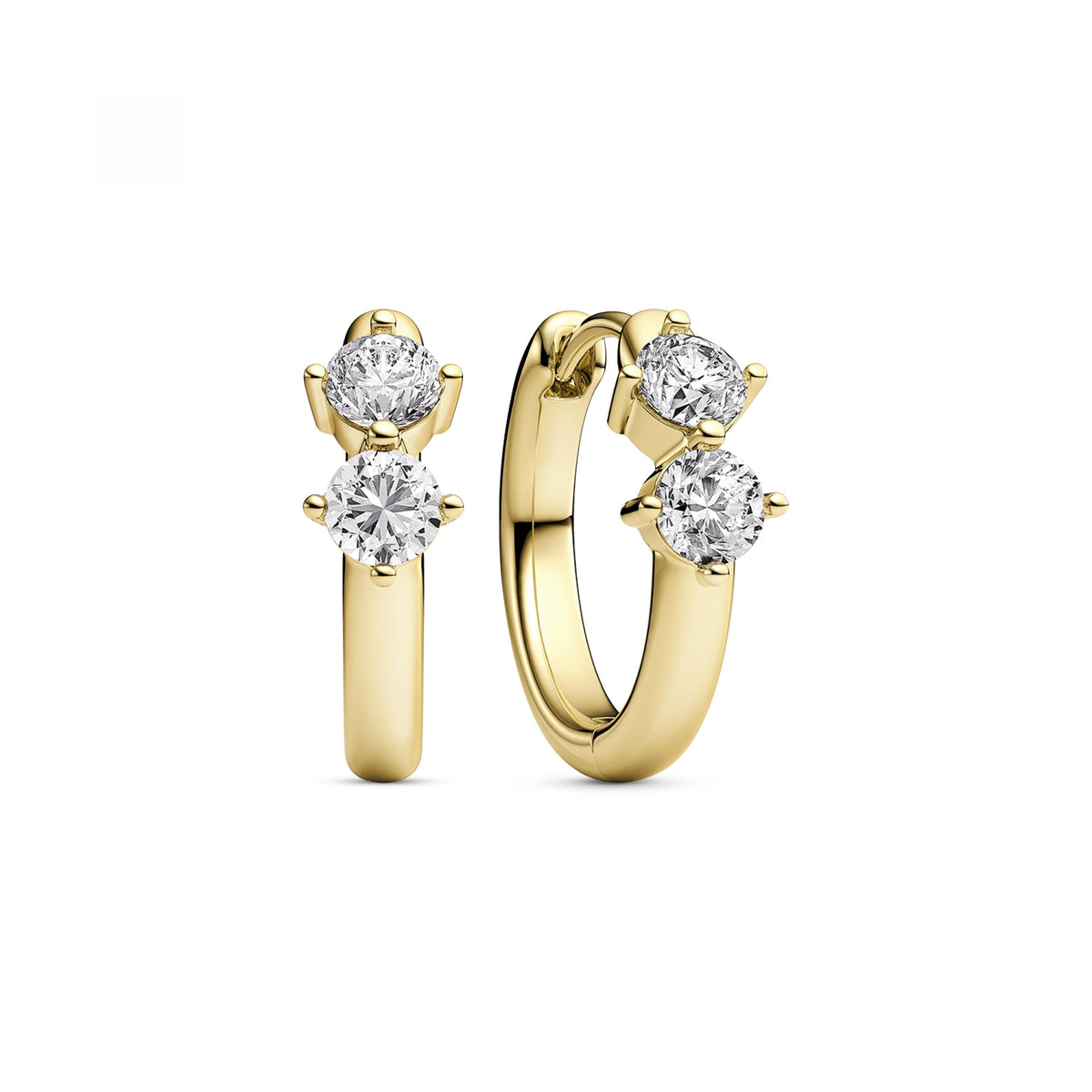 Sif Jakobs Boucles d'oreilles Princess SJ-E2850-CZ-YG