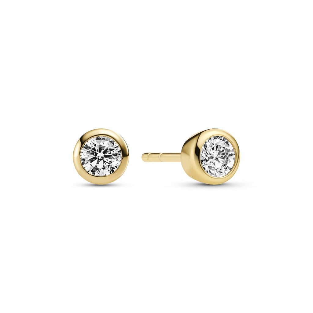 Sif Jakobs Boucles d'oreilles Sardinien & Sasso SJ-E2630-CZ-YG