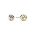 Sif Jakobs Boucles d'oreilles Sardinien & Sasso SJ-E2630-CZ-YG