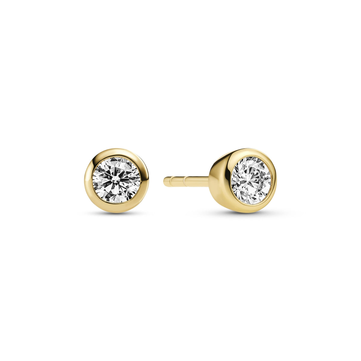 Sif Jakobs Boucles d'oreilles Sardinien & Sasso SJ-E2630-CZ-YG