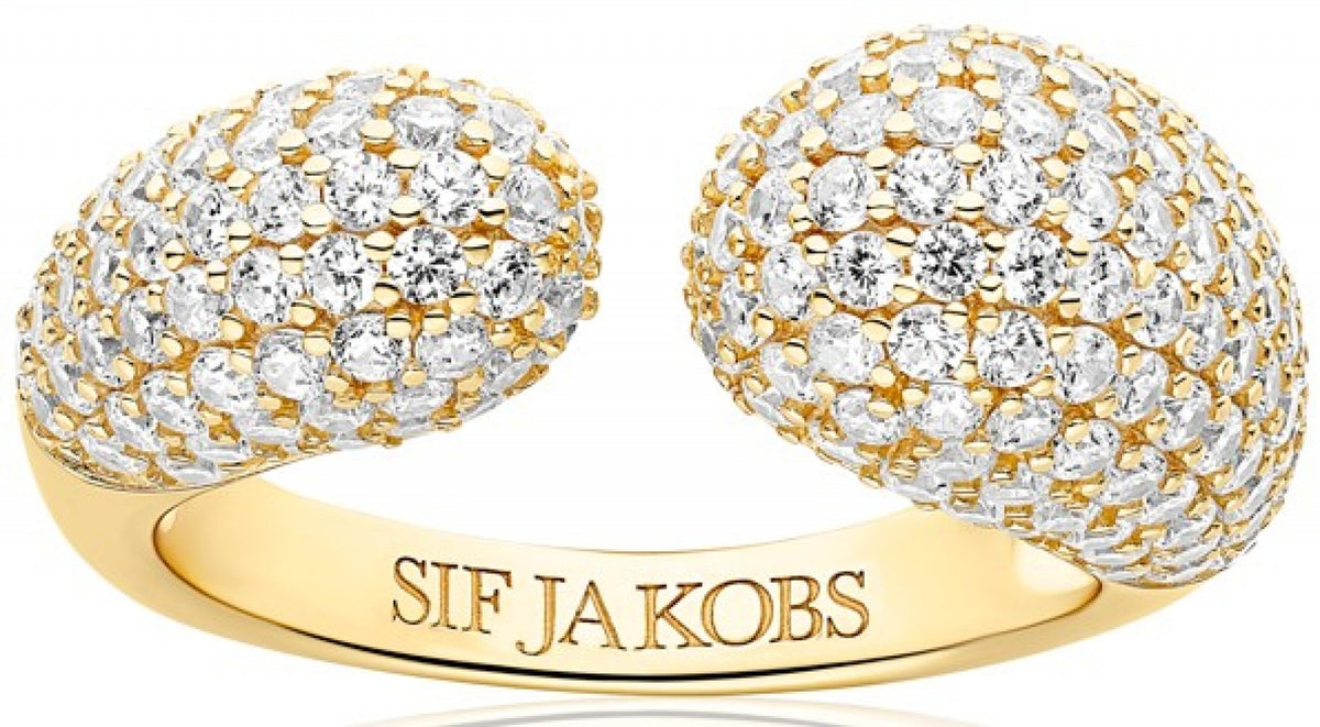 Sif Jakobs Bague Goccia SJ-R2481-CZ-YG