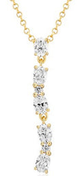 Sif Jakobs Collier Ellera Ovale SJ-N2421-CZ-YG