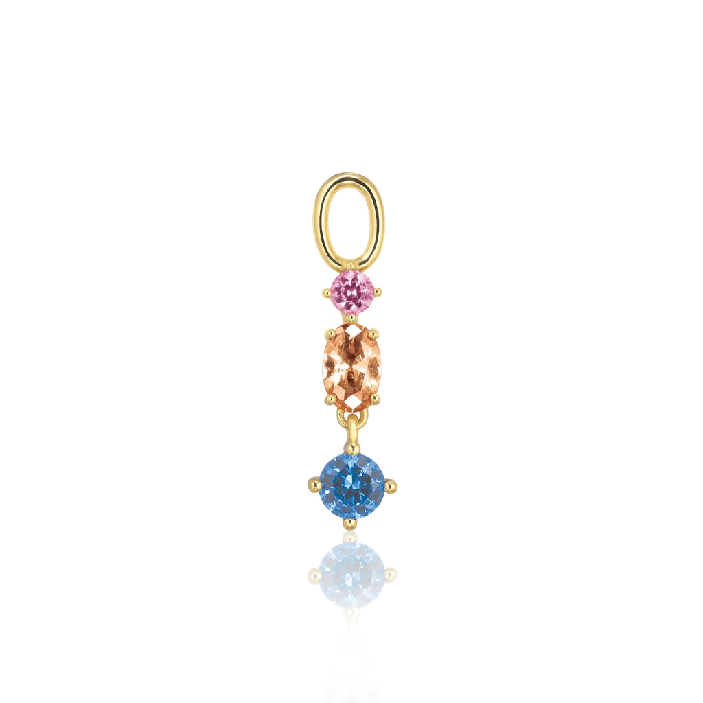 Sif Jakobs Charm pour créoles Pendolo Tre SJ-CH2374-XCZ-YG