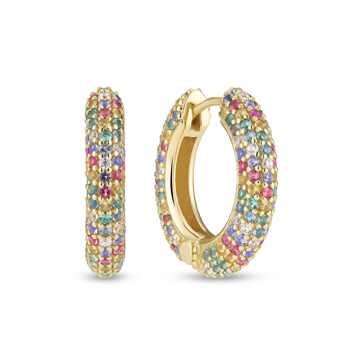Sif Jakobs Boucles d'oreilles Carrara SJ-E2474-XCZ-YG