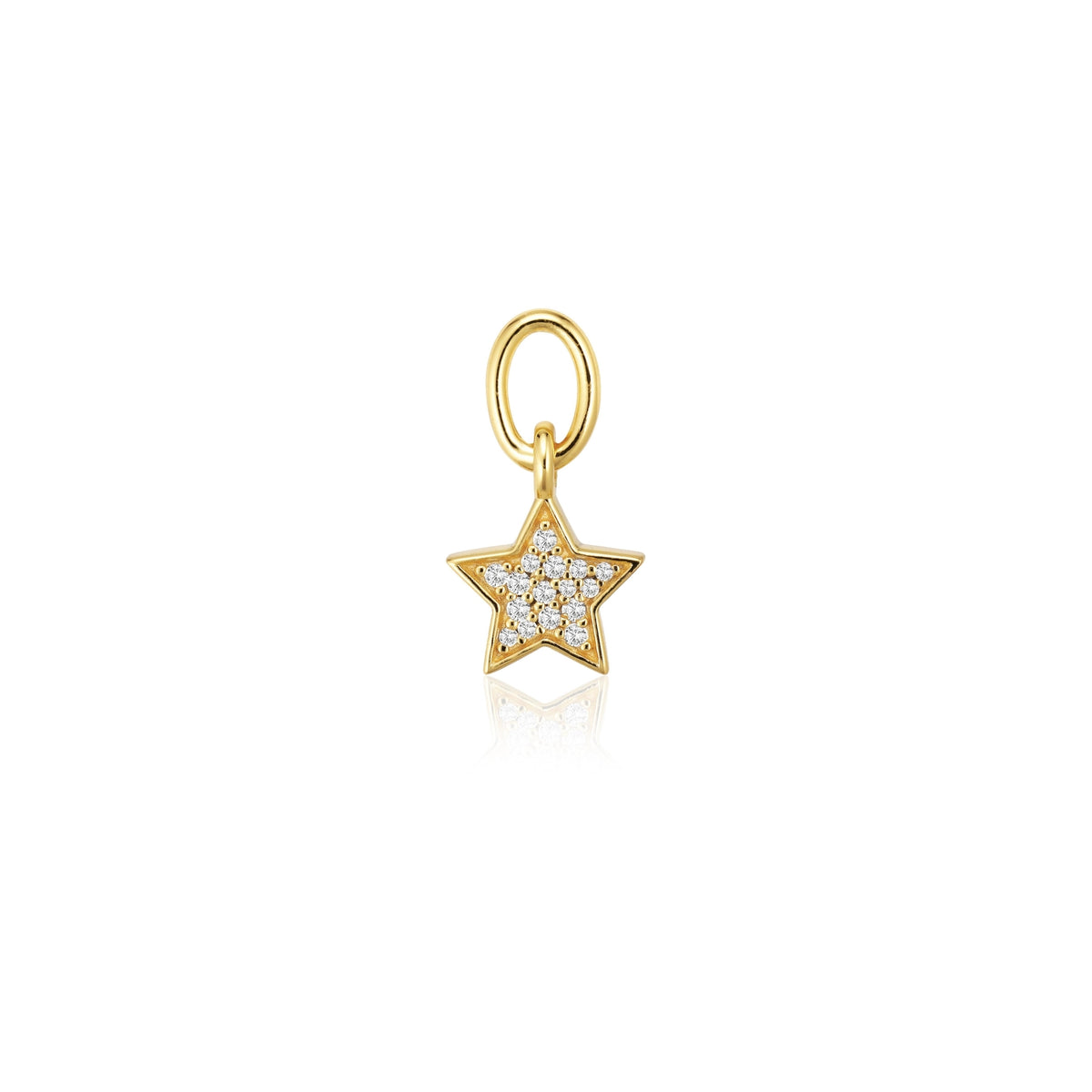 Sif Jakobs Charm pour créoles Stella SJ-CH2381-CZ-YG