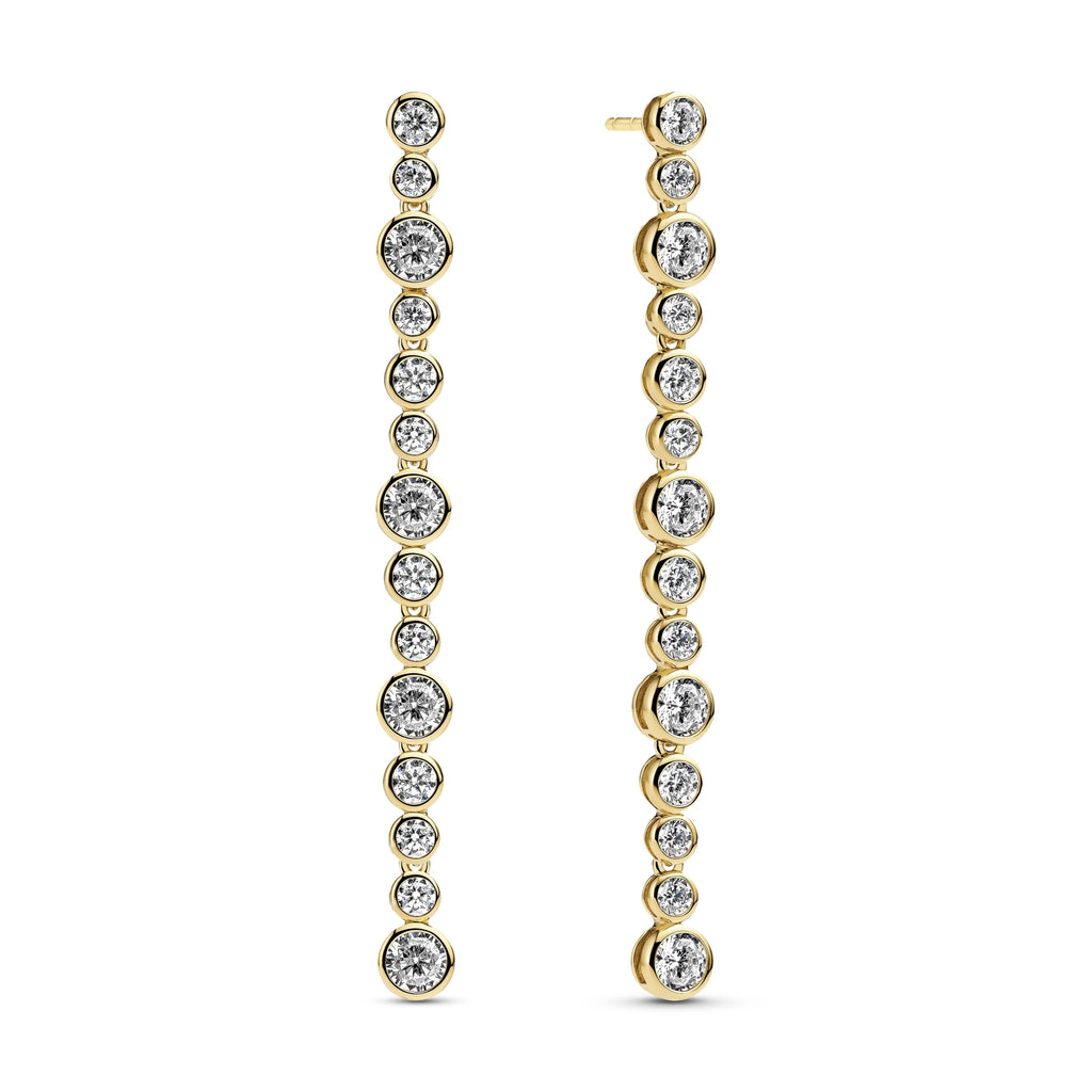 Sif Jakobs Boucles d'oreilles Sardinien & Sasso SJ-E2771-CZ-YG