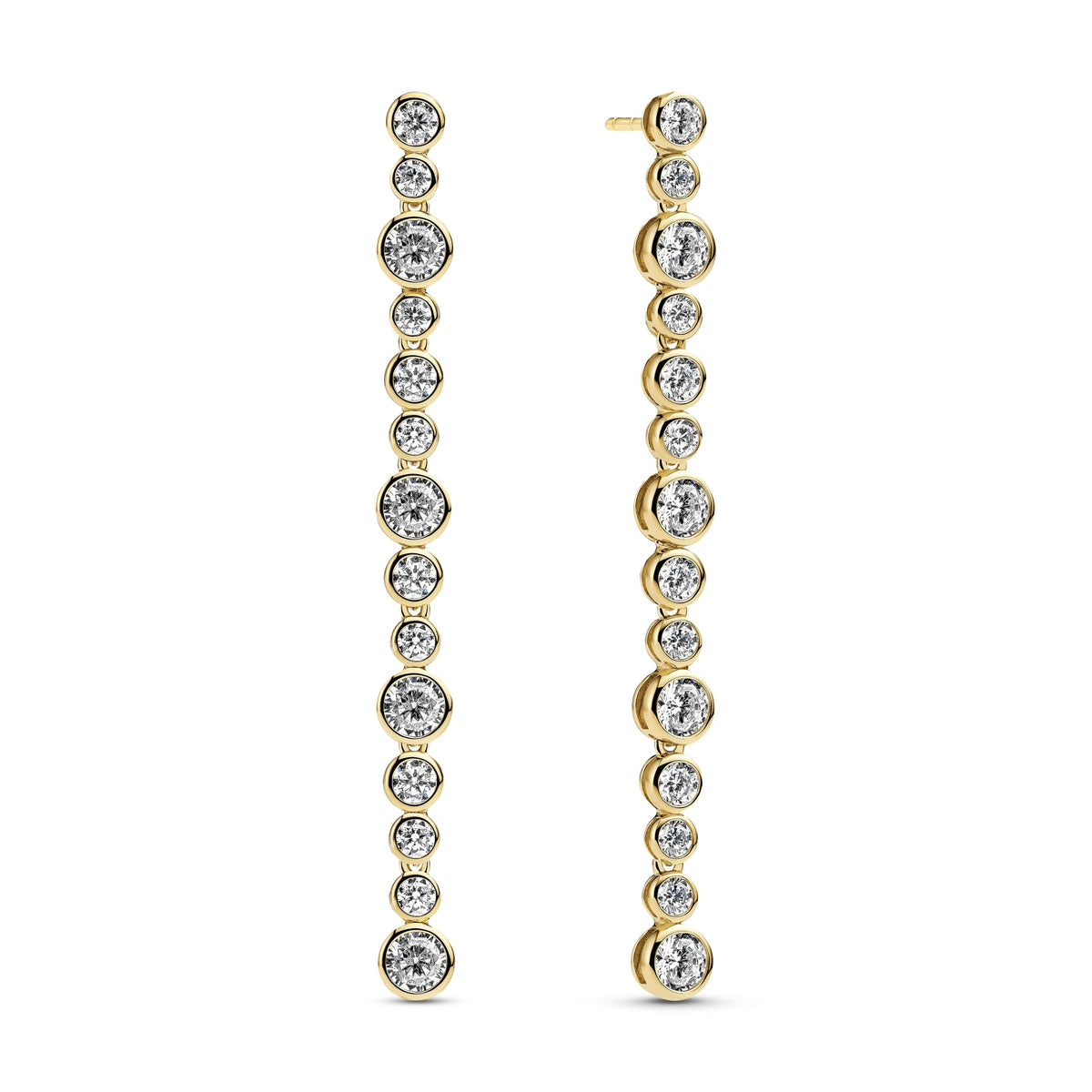 Sif Jakobs Boucles d'oreilles Sardinien & Sasso SJ-E2771-CZ-YG