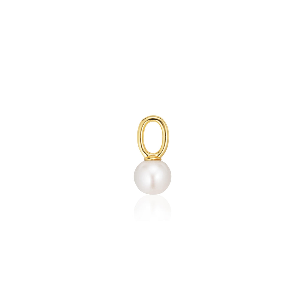 Sif Jakobs Charm pour créoles Perla Uno SJ-CH2378-P-YG