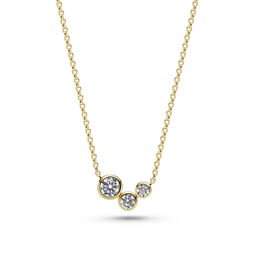 Sif Jakobs Collier Sardinien & Sasso SJ-N2631-CZ-YG