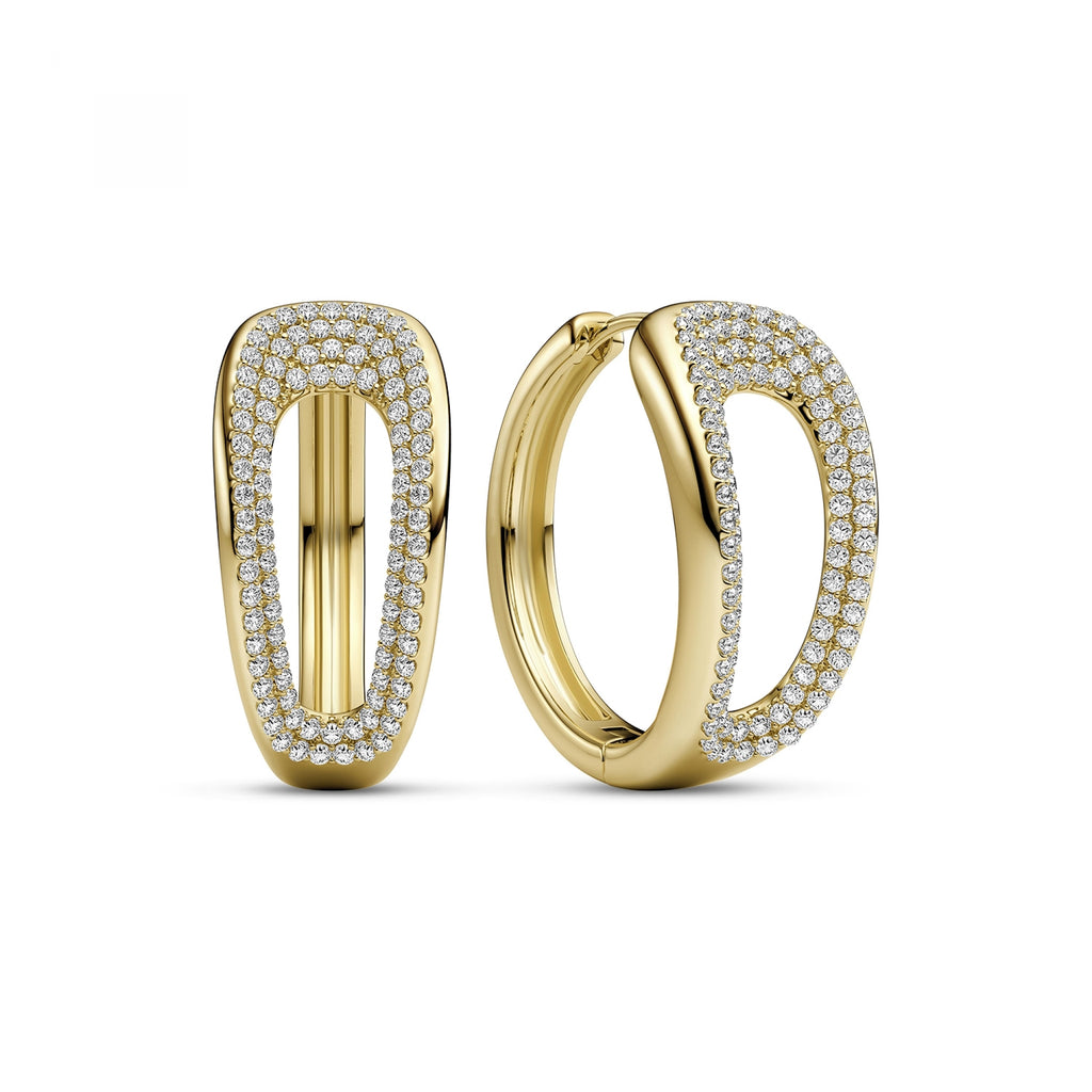 Sif Jakobs Boucles d'oreilles Borsa SJ-E2625-CZ-YG