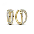 Sif Jakobs Boucles d'oreilles Borsa SJ-E2625-CZ-YG