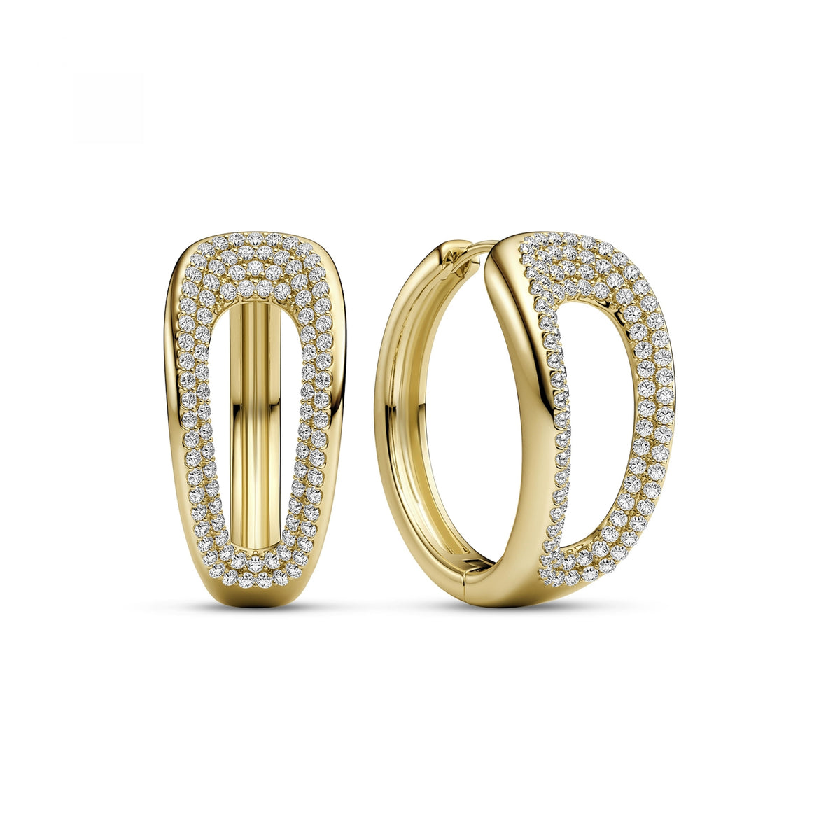 Sif Jakobs Boucles d'oreilles Borsa SJ-E2625-CZ-YG