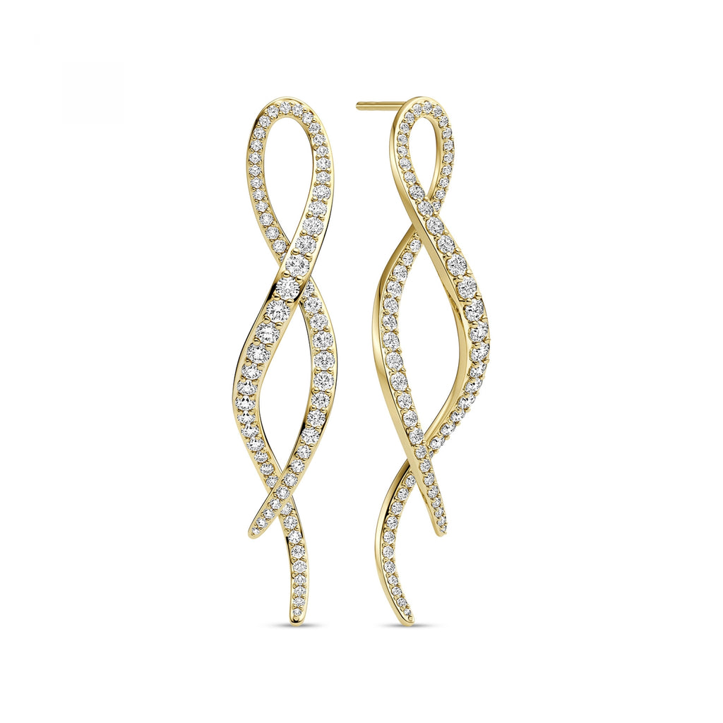 Sif Jakobs Boucles d'oreilles Infinito SJ-E2872-CZ-YG