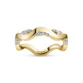Sif Jakobs Bague Ellera Waves SJ-R2762-CZ-YG