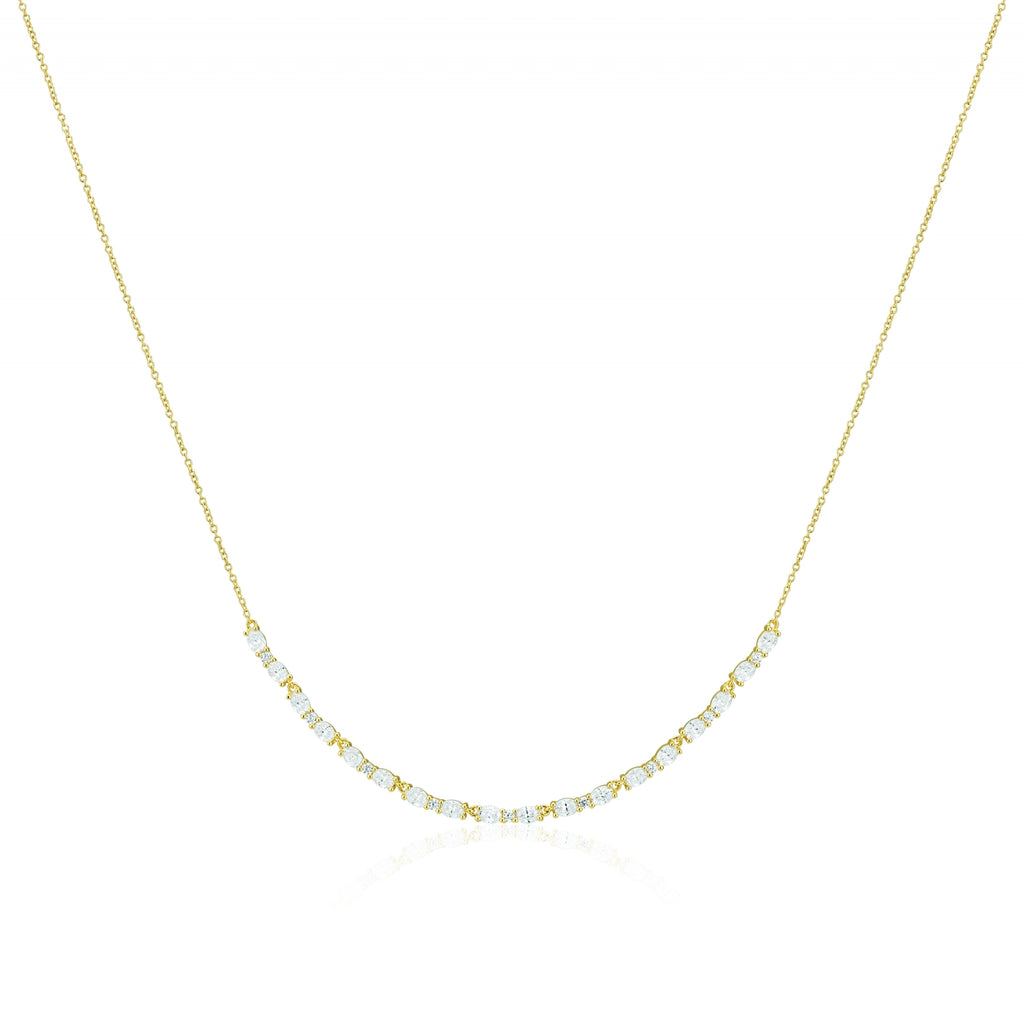 Sif Jakobs Collier Ellera Ovale SJ-N2415-CZ-YG