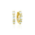 Sif Jakobs Boucles d'oreilles Ellera Ovale SJ-E2412-CZ-YG