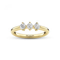Sif Jakobs Bague Princess SJ-R2851-CZ-YG