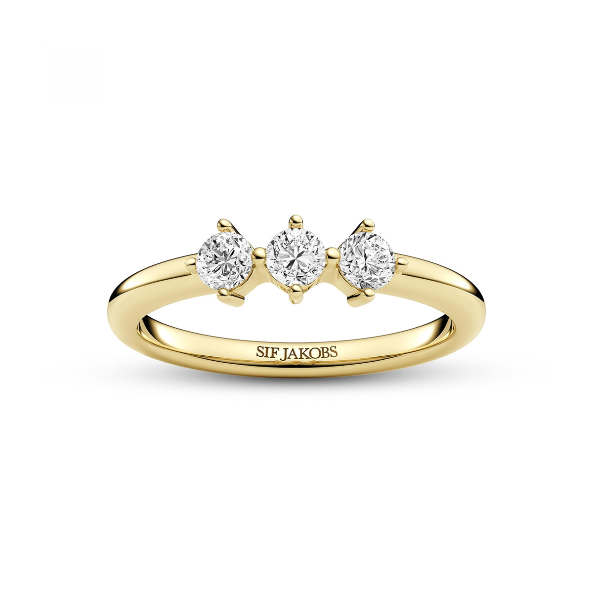 Sif Jakobs Bague Princess SJ-R2851-CZ-YG