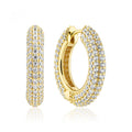 Sif Jakobs Boucles d'oreilles Carrara SJ-E2474-CZ-YG