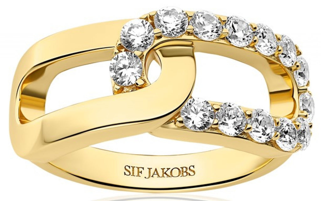 Sif Jakobs Bague Capizzi SJ-R42238-CZ-YG