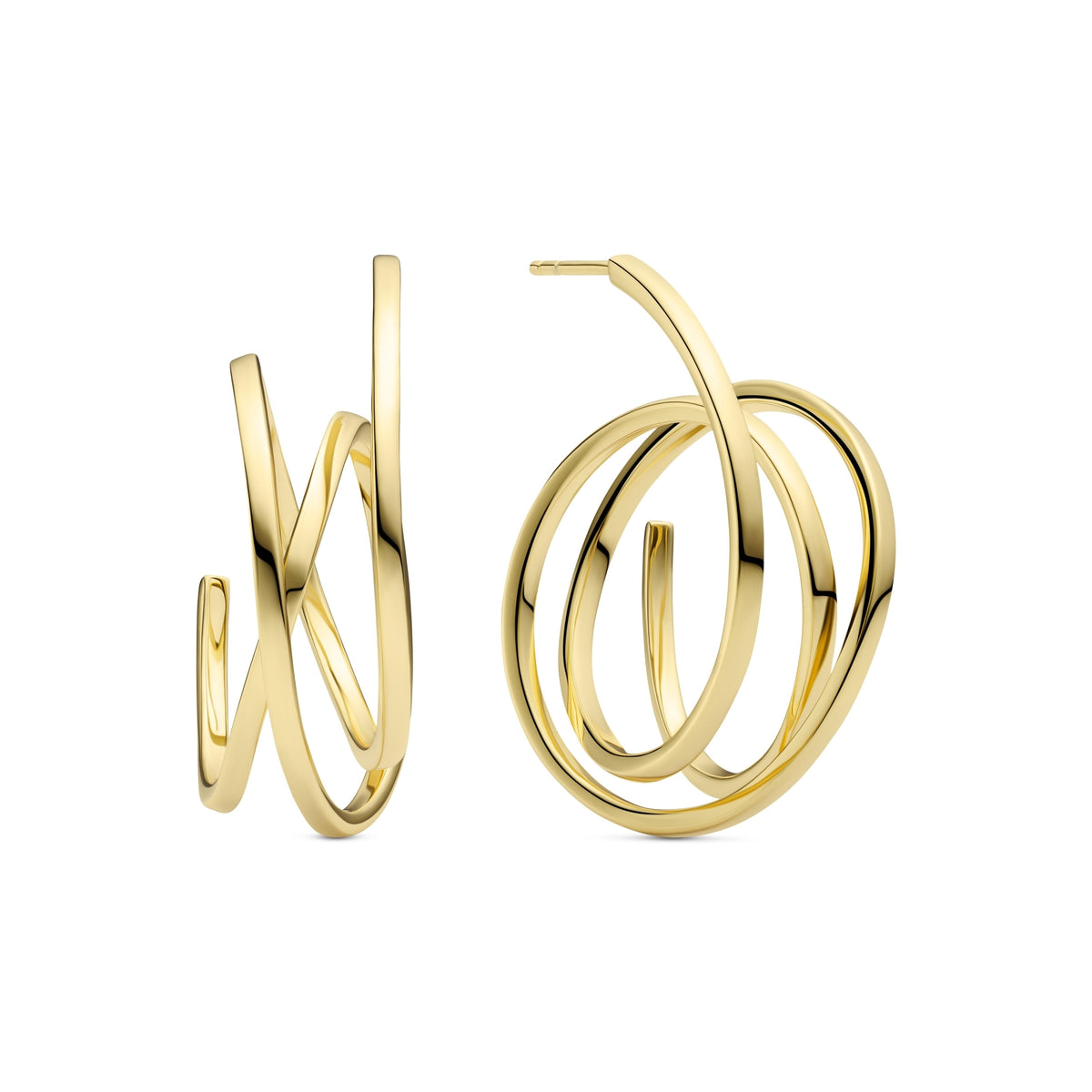 Sif Jakobs Boucles d'oreilles Spirale SJ-E2591-YG