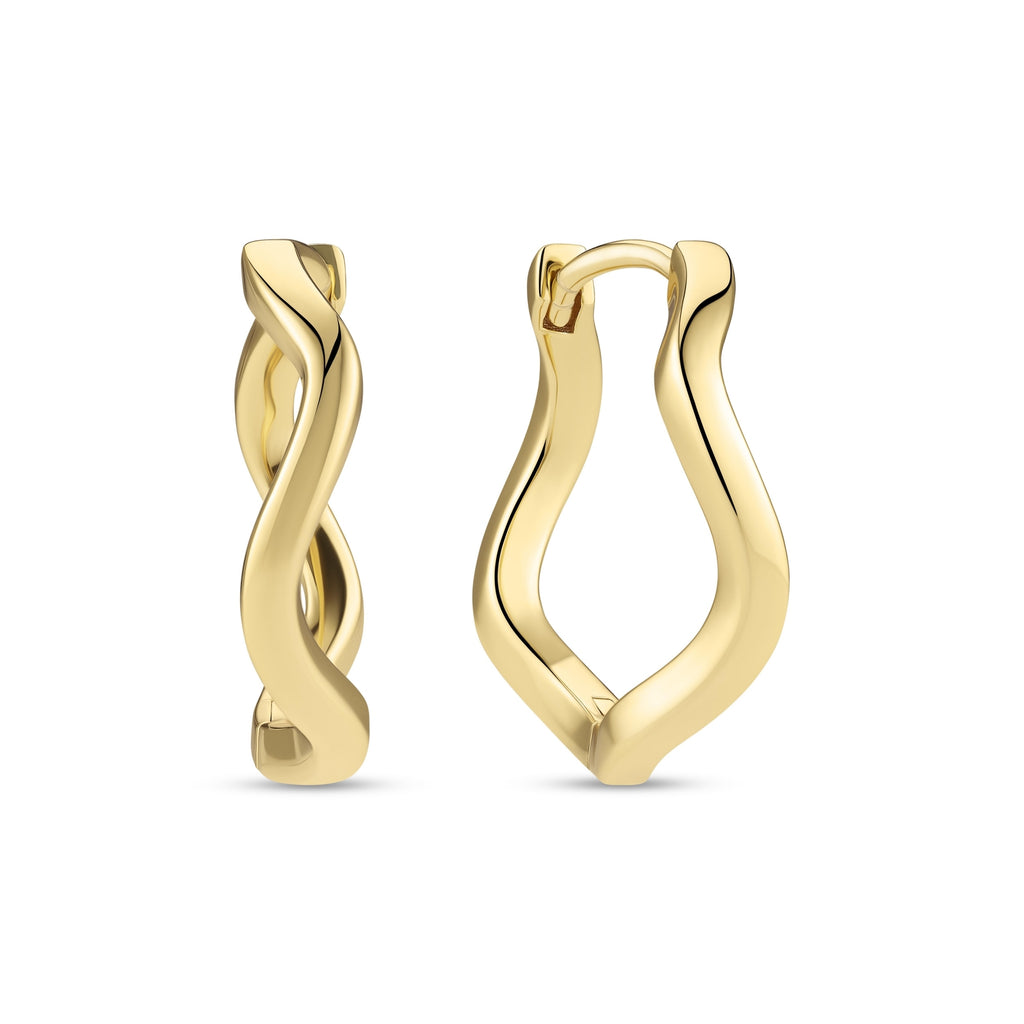Sif Jakobs Boucles d'oreilles Ellera Waves SJ-E3869-YG