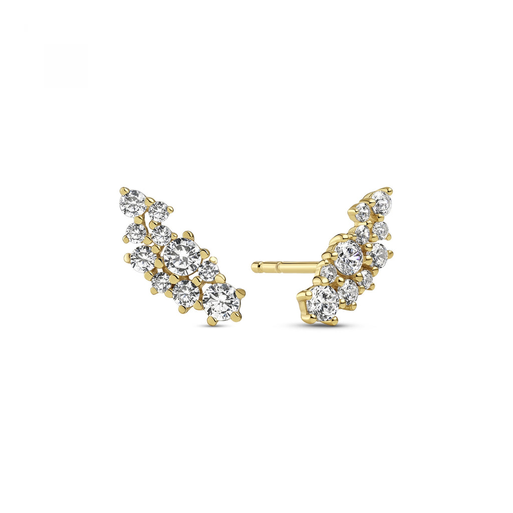 Sif Jakobs Boucles d'oreilles Cristallo SJ-E2497-CZ-YG