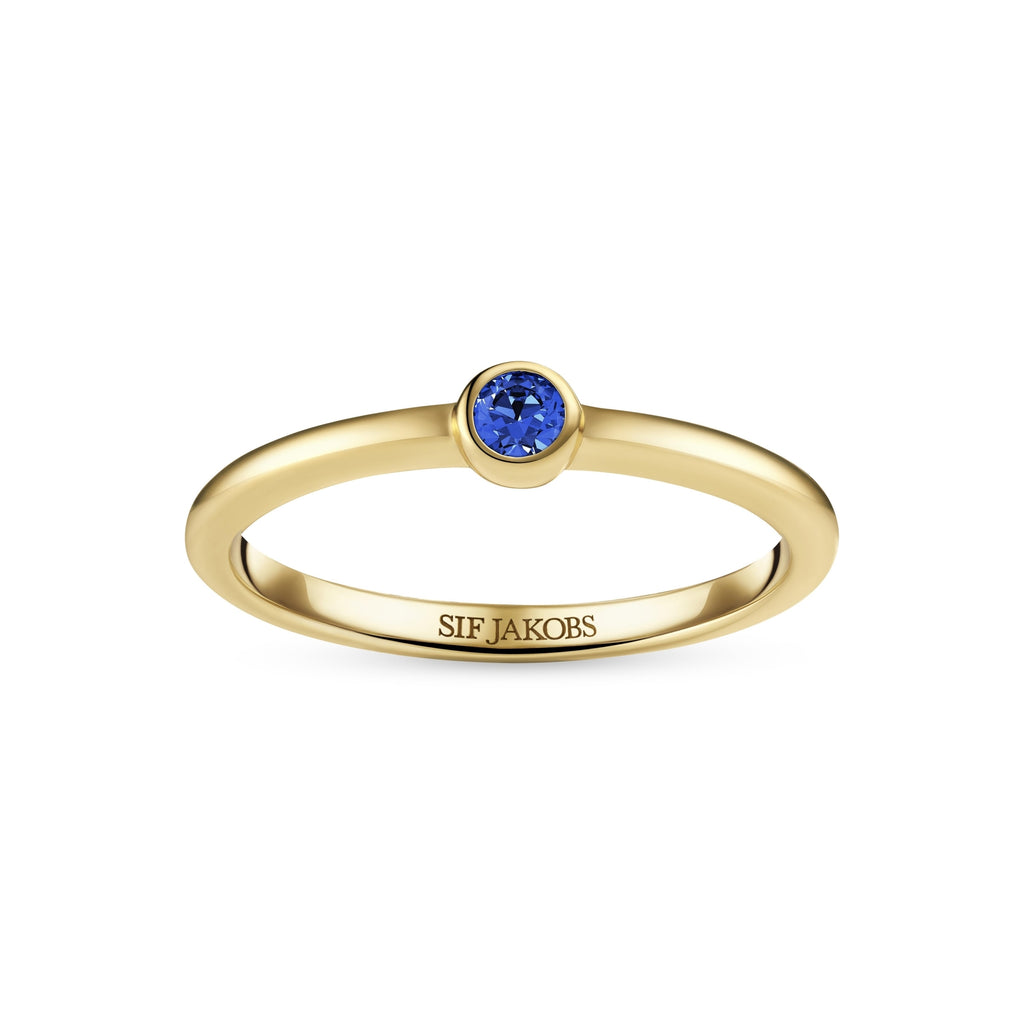Sif Jakobs Bague Bagues SJ-R2632-BL-YG