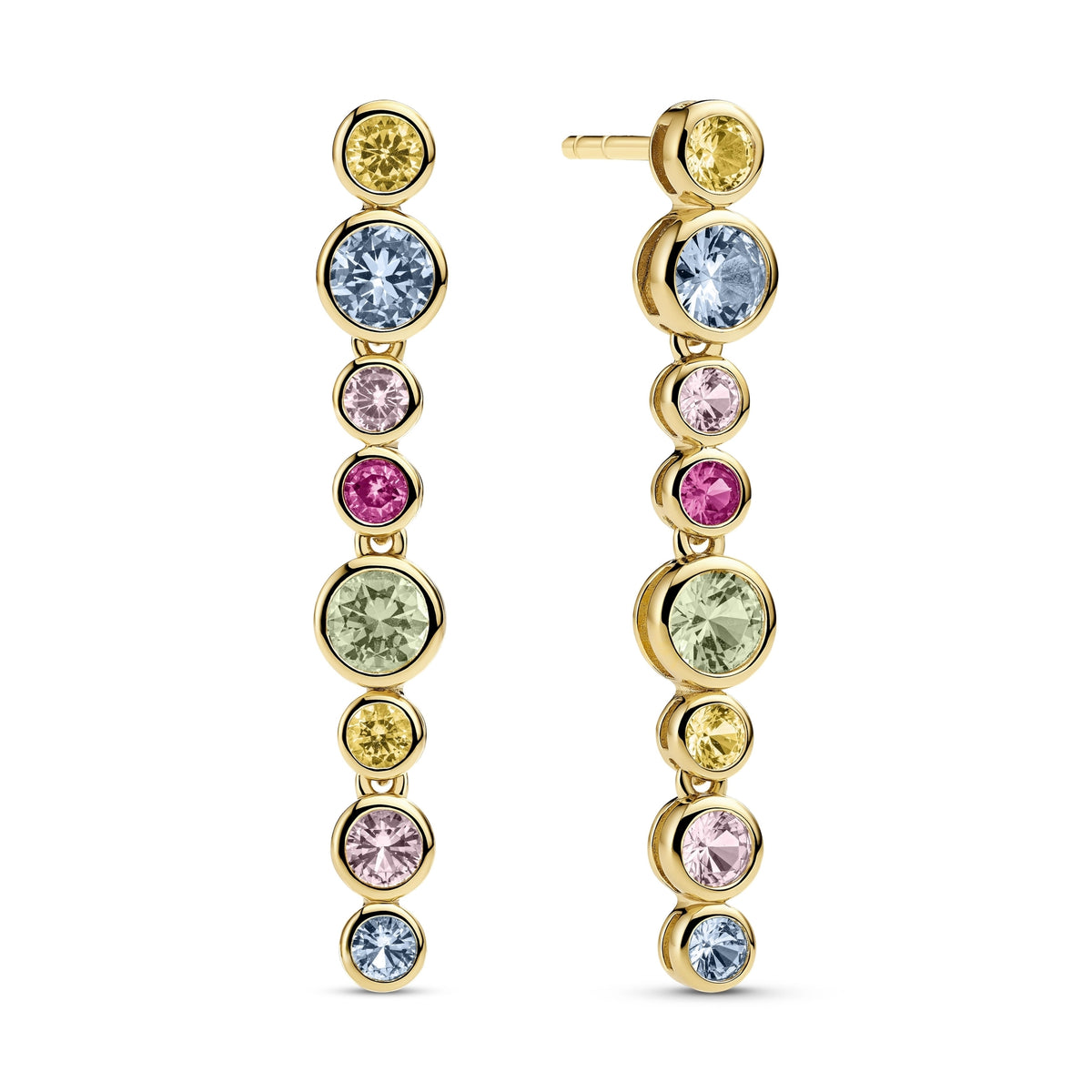 Sif Jakobs Boucles d'oreilles Sardinien & Sasso SJ-E2770-XCZ-YG