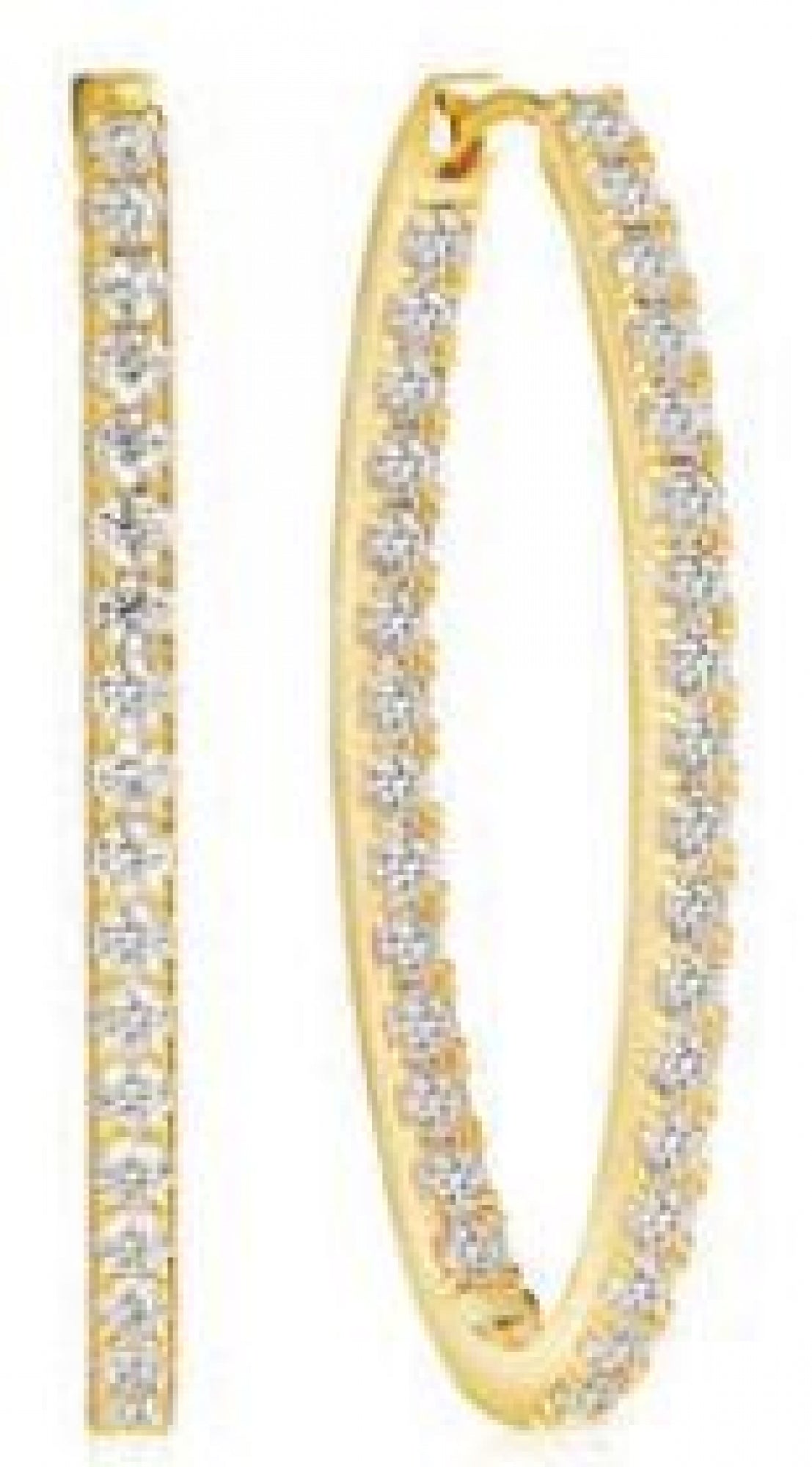 Sif Jakobs Boucles d'oreilles Ellisse SJ-E2313-CZ-YG